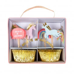 Kinderspielzeug Angebote 30 Meri Meri - Cupcake Set Einhorn - 24 Stk