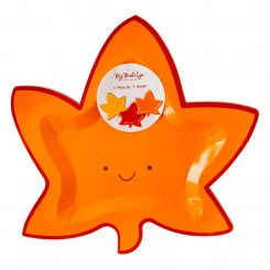 Kinderspielzeug Angebote 26 My Mind’s Eye - Pappteller Ahornblatt - 9 Stück